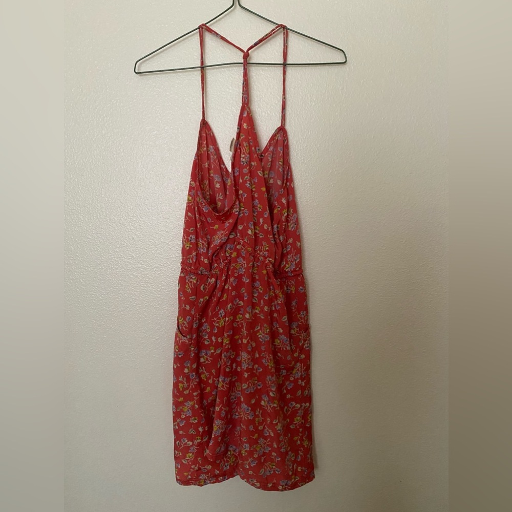 Orange Floral American Eagle Dress Size 4
